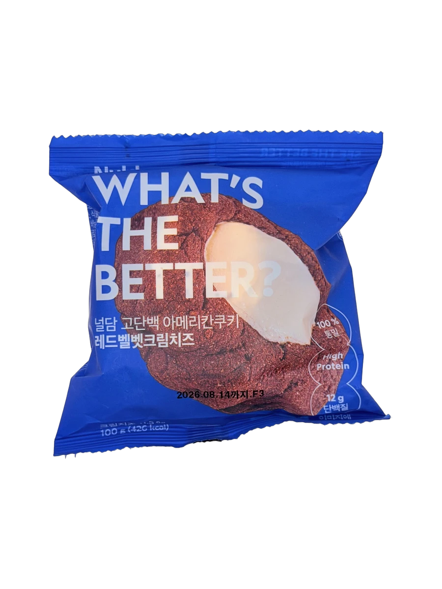 널담 고단백 아메리칸쿠키 레드벨벳크림치즈