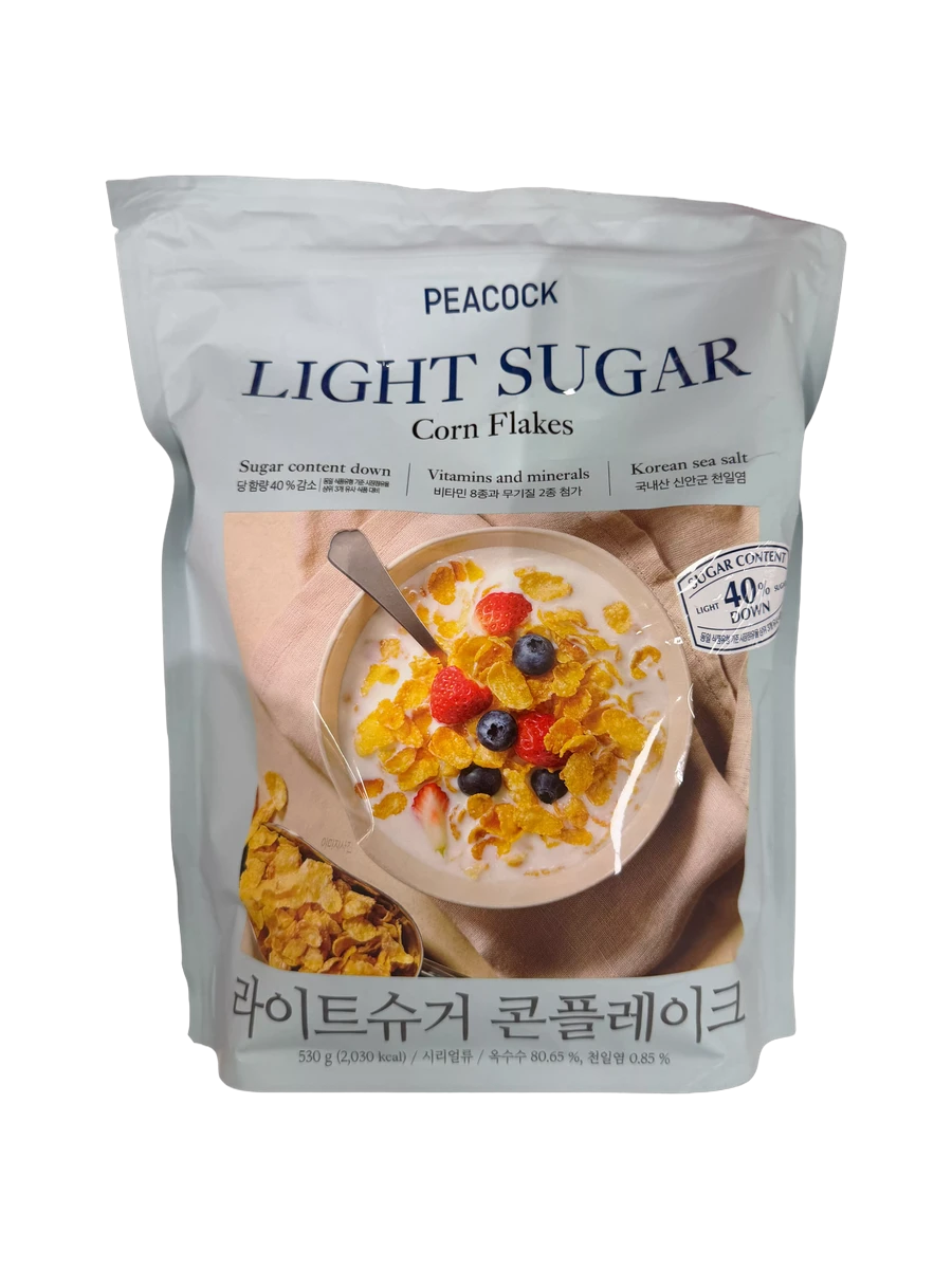 피코크 라이트슈거 콘플레이크