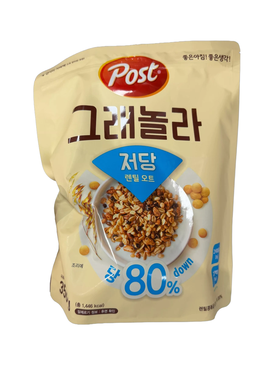포스트 저당 그래놀라 렌틸 오트