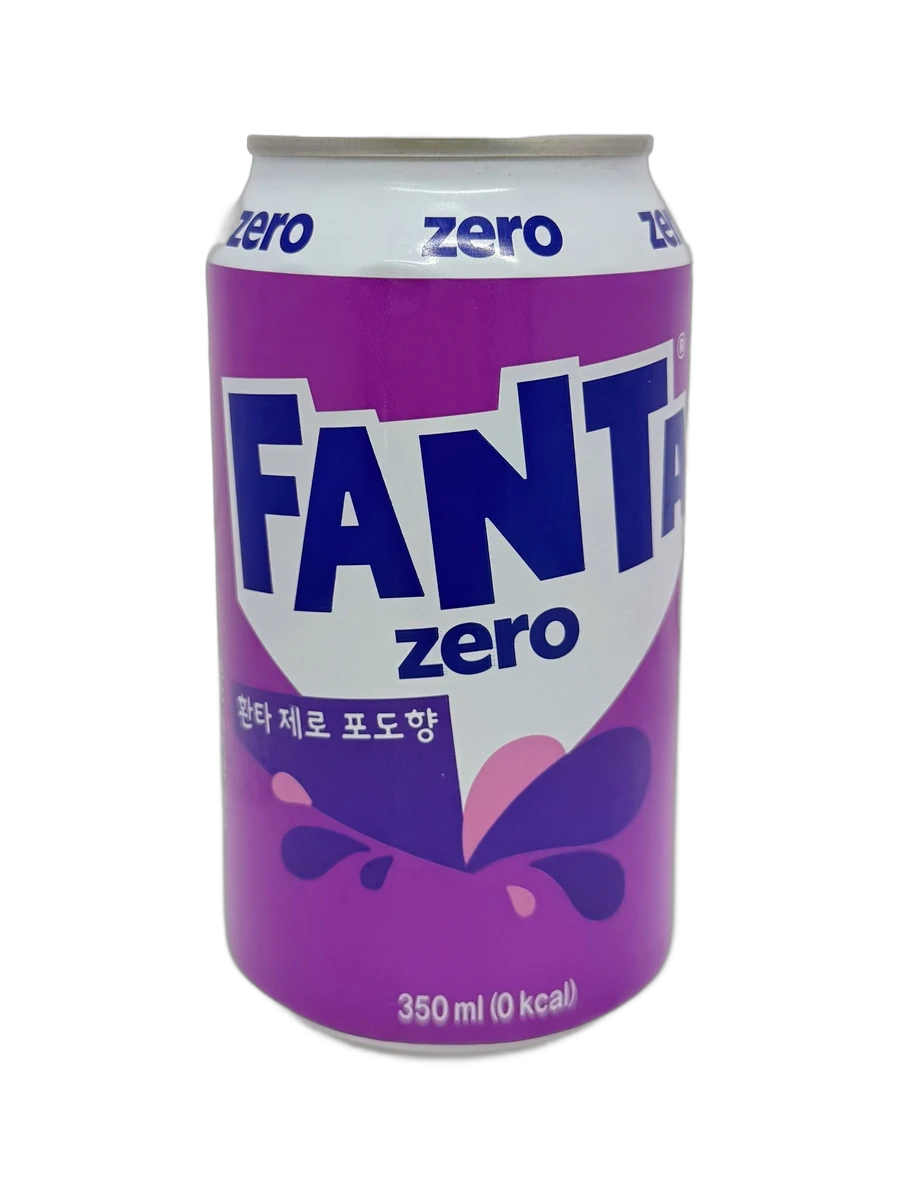 코카콜라 음료 환타 제로 포도