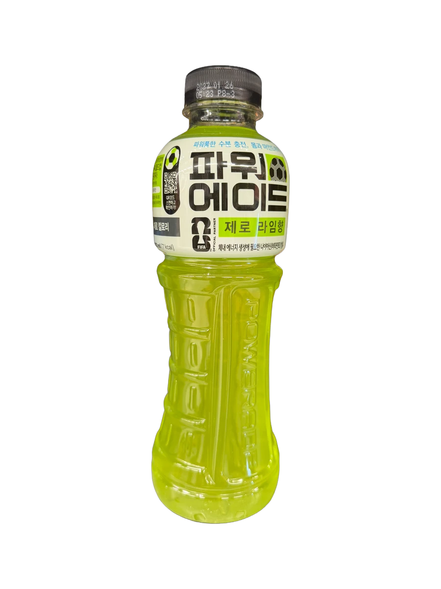 코카콜라 음료 파워에이드 제로 라임향