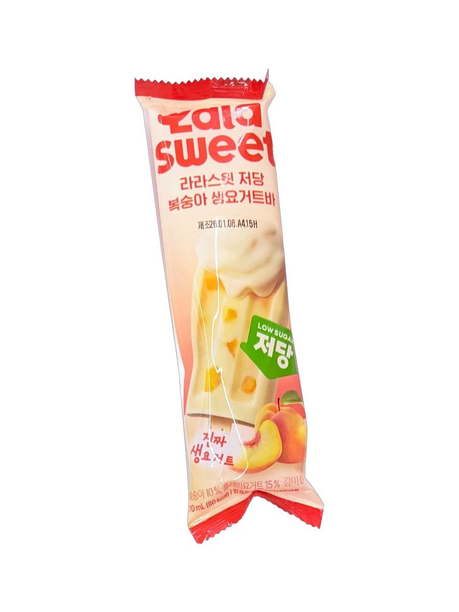 라라스윗 저당 복숭아 생요거트바