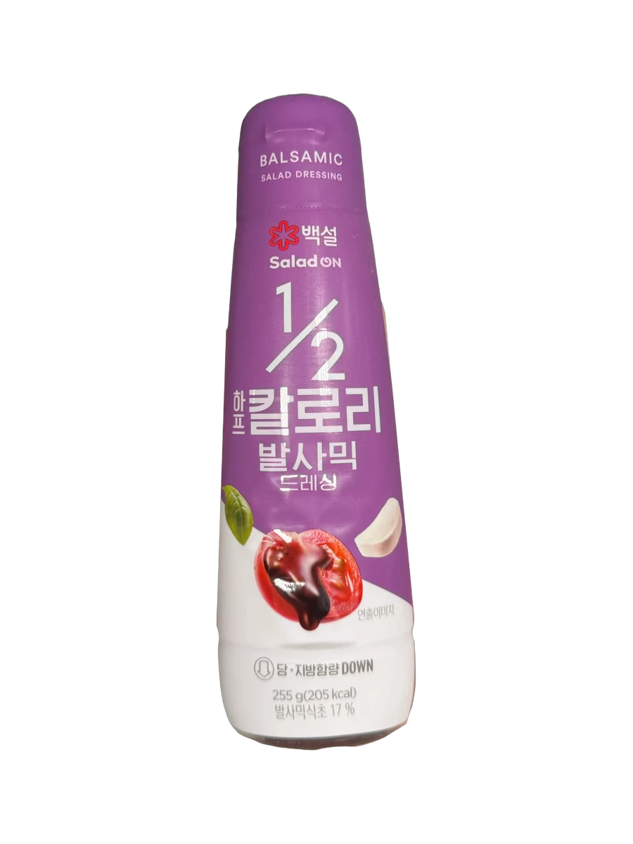 백설 하프칼로리 발사믹 드레싱