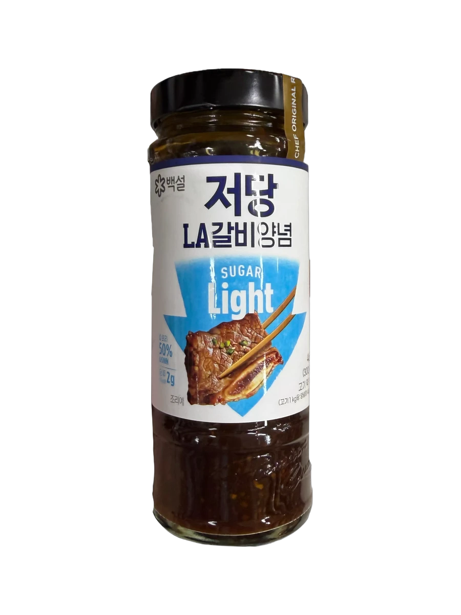 백설 저당 LA갈비 양념