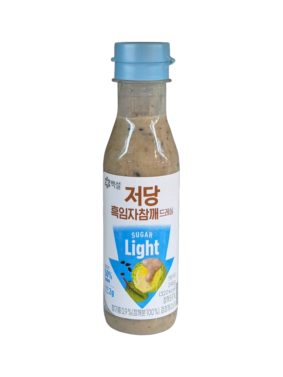 백설 저당 흑임자 참깨 드레싱