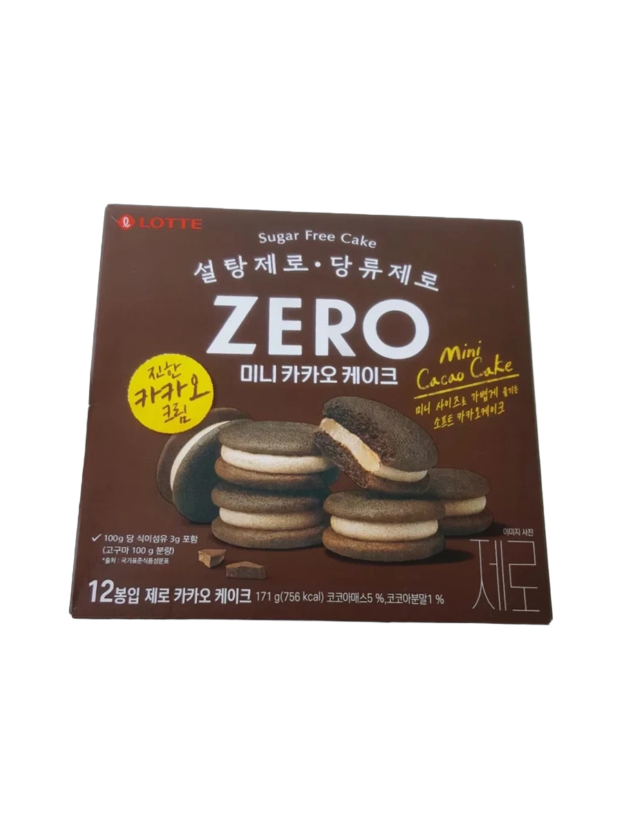 롯데제로 미니 카카오 케이크