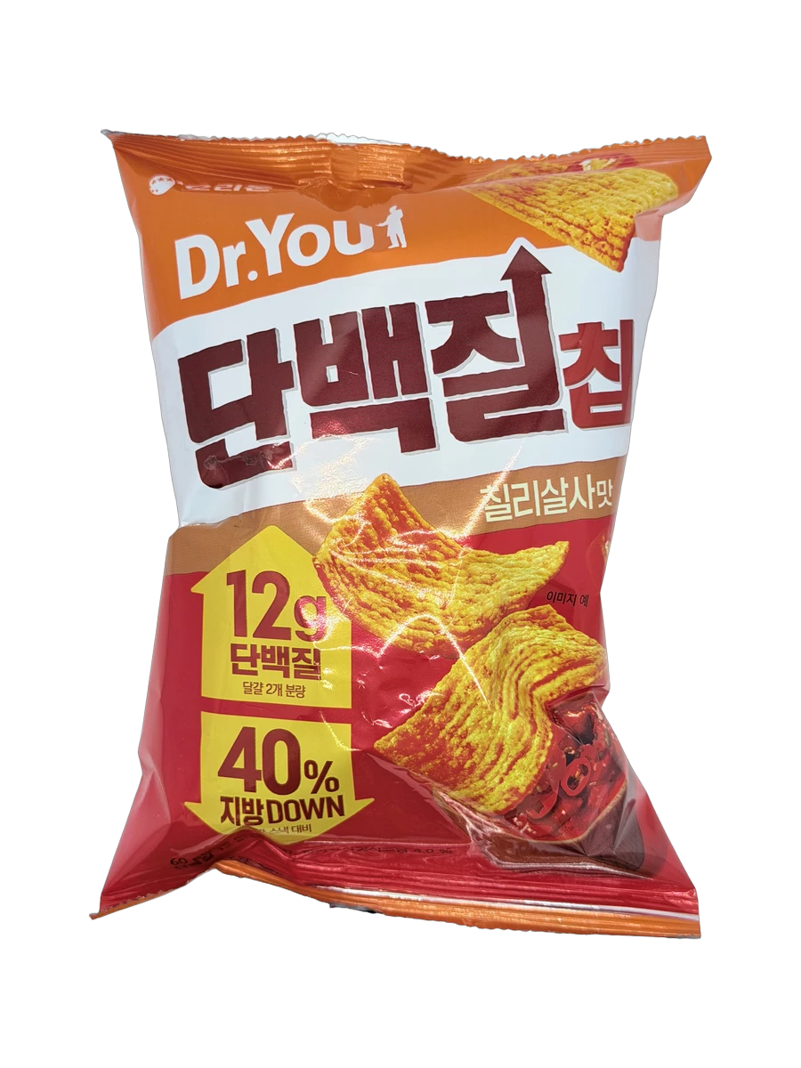 오리온 닥터유 단백질칩 칠리살사맛